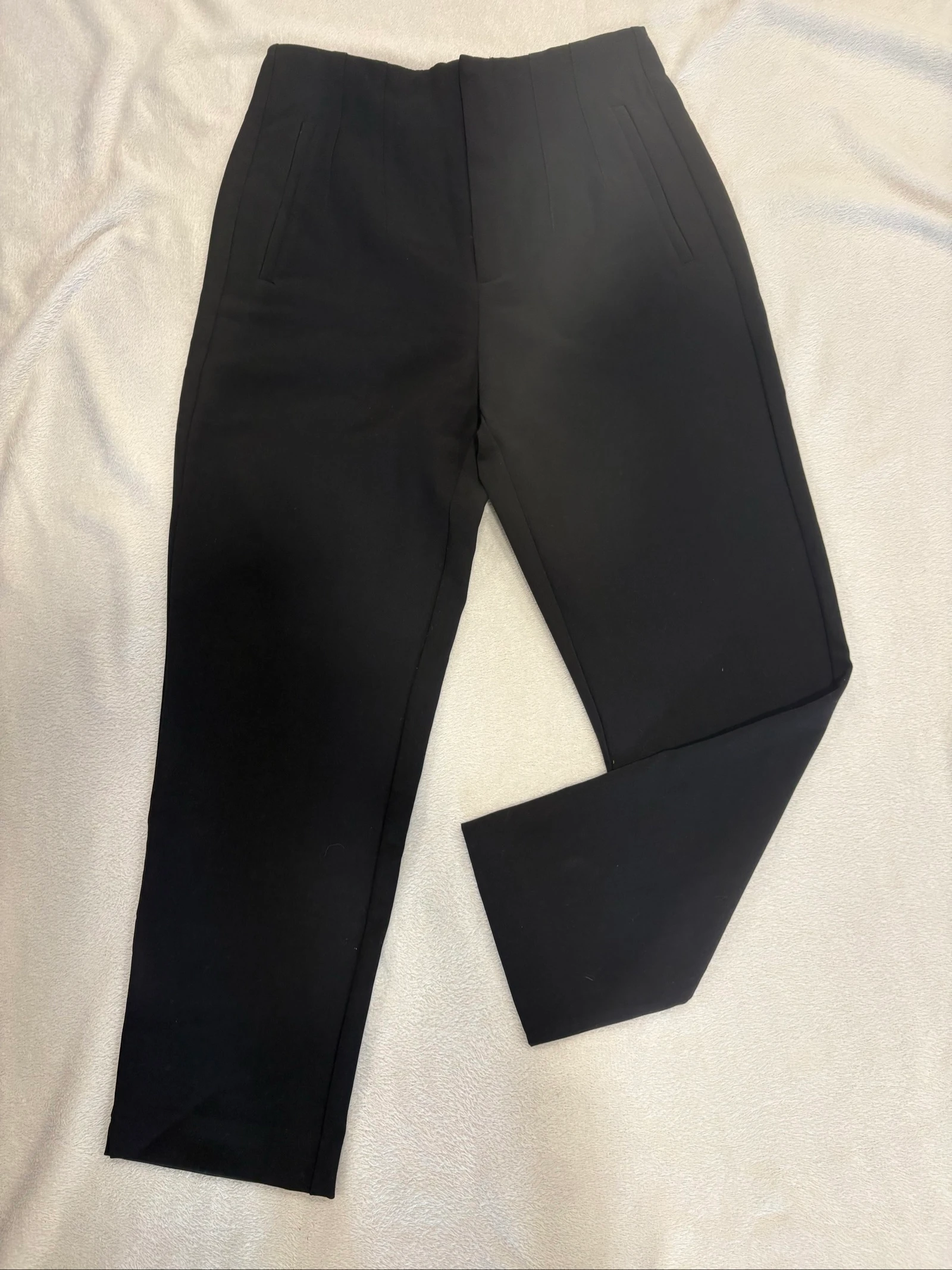 pantalon tailleur noir 